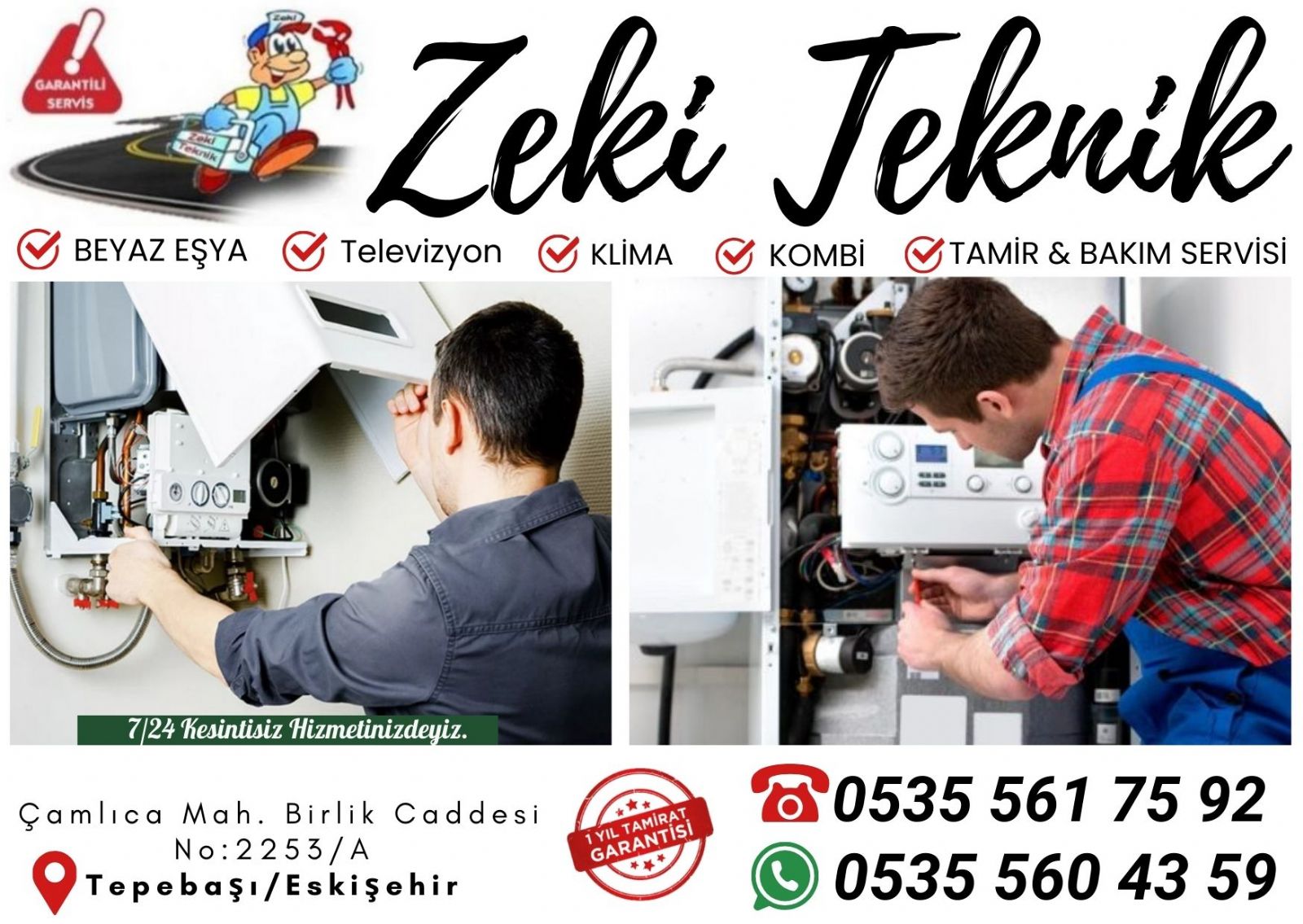 Eskişehir Kombi Bakım Fiyatları